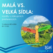 vesnice vs. město